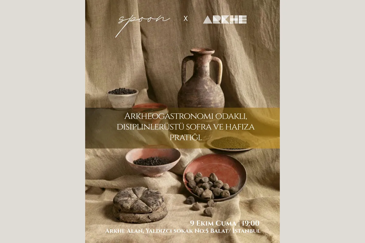 Spoon × Arkhe afişi, 9 Ekim Cuma 19.00